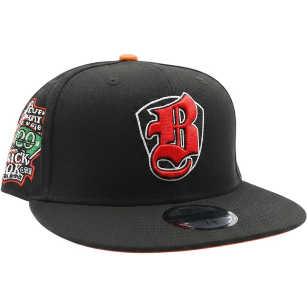 Headgear Classics Baltimore Black Sox Hat 1920 Champions Fitted 7 1/8 Black NWT